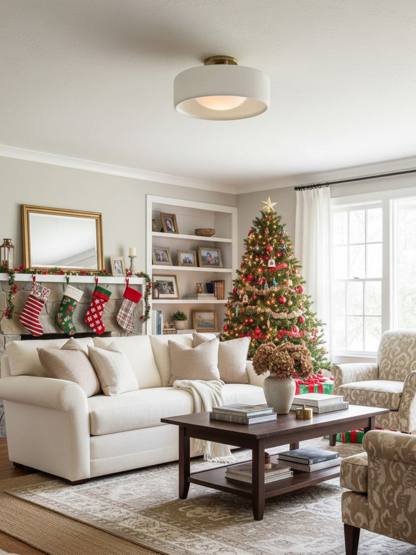 Plafonnier encastré contemporain en porcelaine Cerova – Éclairage d'ambiance doux pour couloirs et bureaux