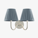 Load image into Gallery viewer, Luvora Fabric Shade Wall Sconce with Drum Shade - Classic Pleated Sconce Light