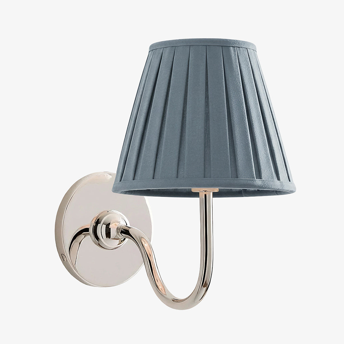 Luvora Fabric Shade Wall Sconce with Drum Shade - Classic Pleated Sconce Light