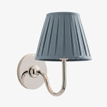 Load image into Gallery viewer, Luvora Fabric Shade Wall Sconce with Drum Shade - Classic Pleated Sconce Light