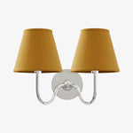 Load image into Gallery viewer, Luvora Fabric Shade Wall Sconce with Drum Shade - Classic Pleated Sconce Light