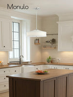 Load image into Gallery viewer, Fabric Shade Pendant Light – Textile Drum Pendant with Modern Design
