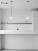 Load image into Gallery viewer, Conica Glass Cone Pendant Light - Modern Dining And Kitchen Lighting
