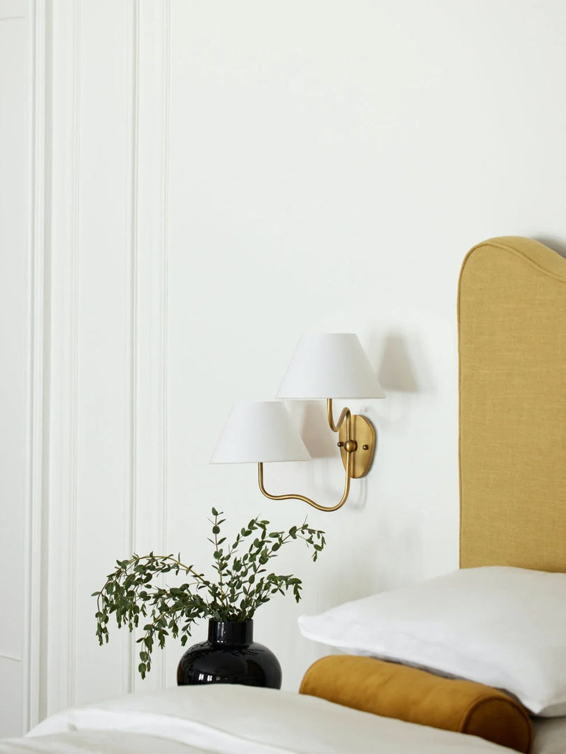 Lámpara de pared clásica contemporánea para interiores elegantes