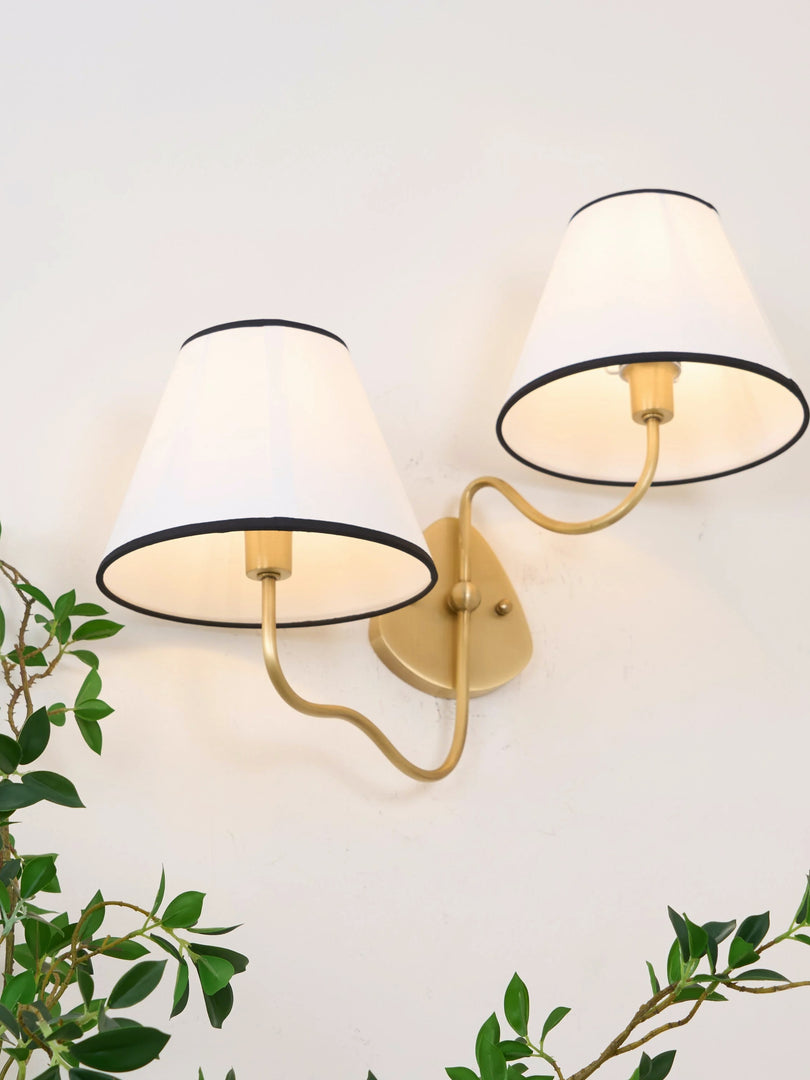 Lámpara de pared clásica contemporánea para interiores elegantes