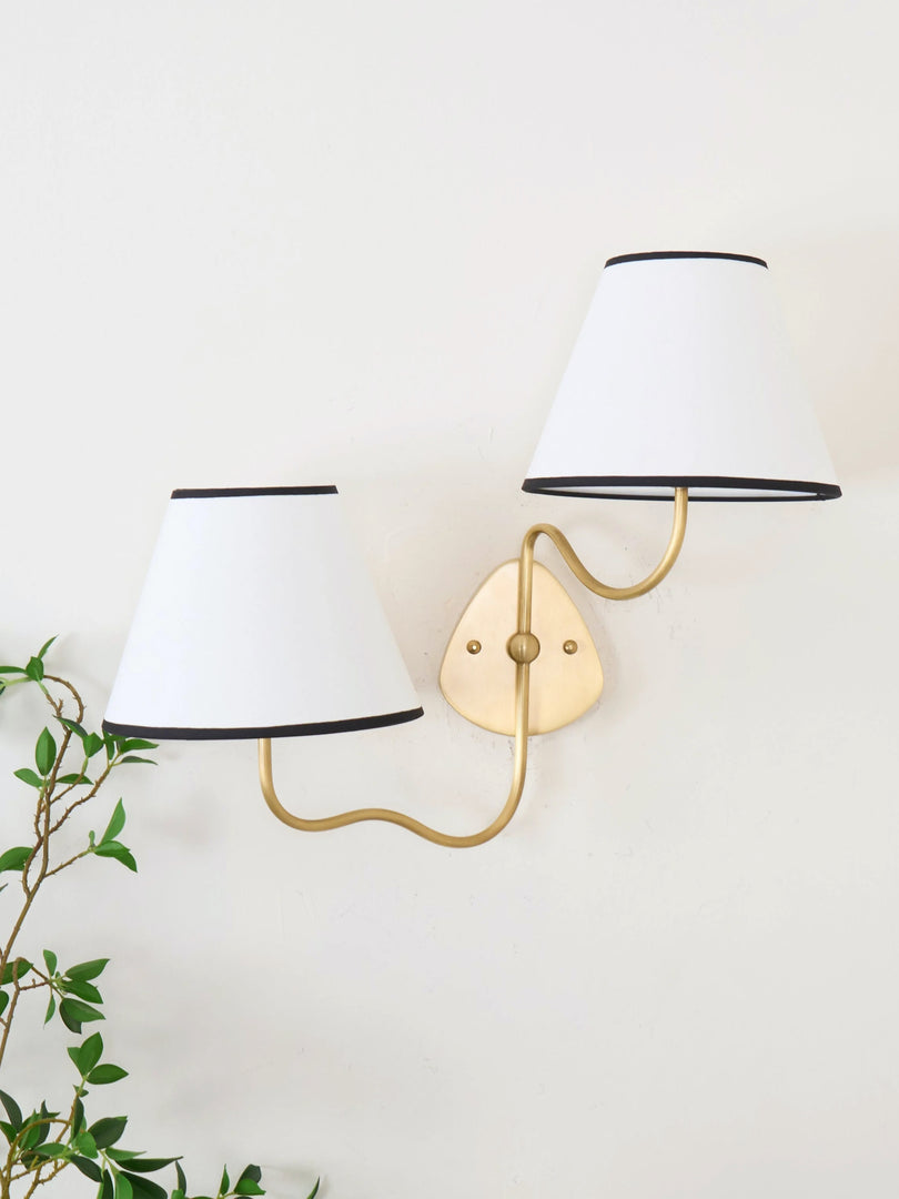 Lámpara de pared clásica contemporánea para interiores elegantes