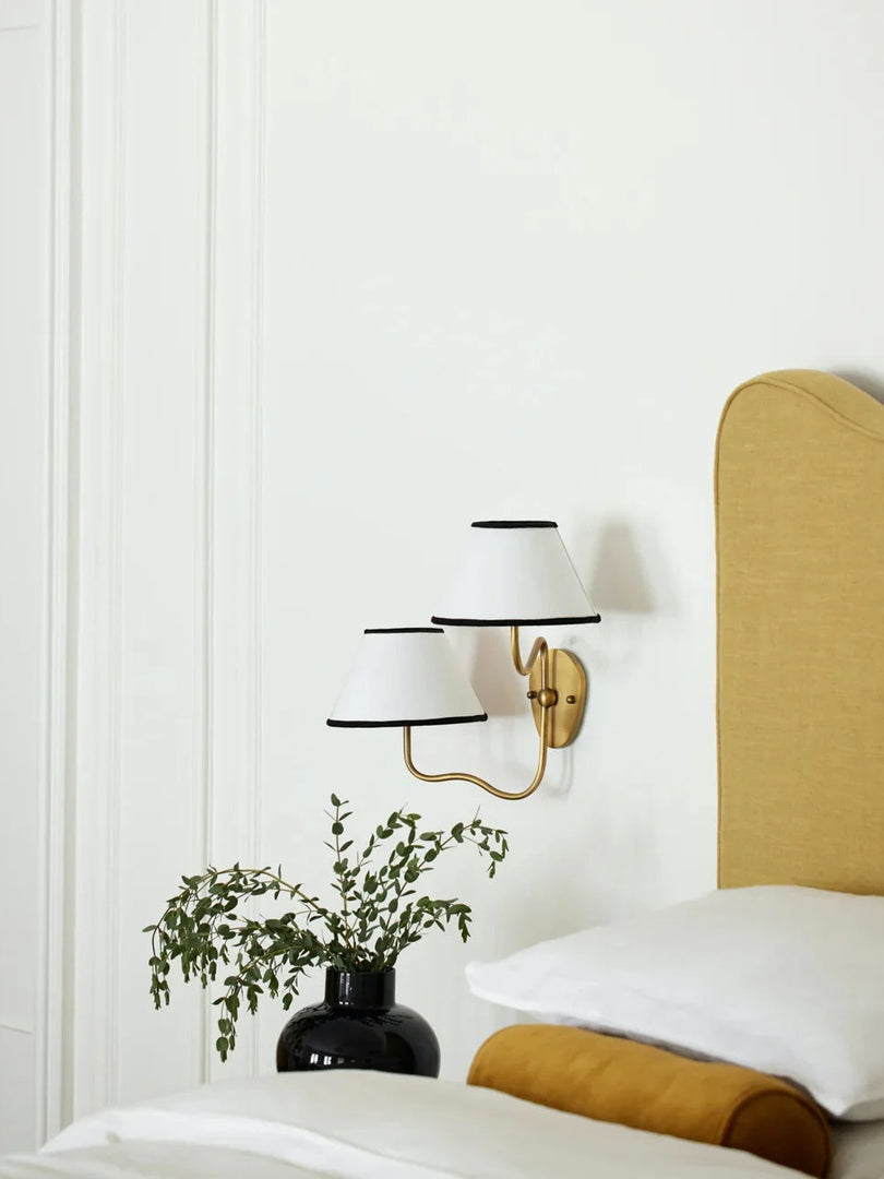 Lámpara de pared clásica contemporánea para interiores elegantes