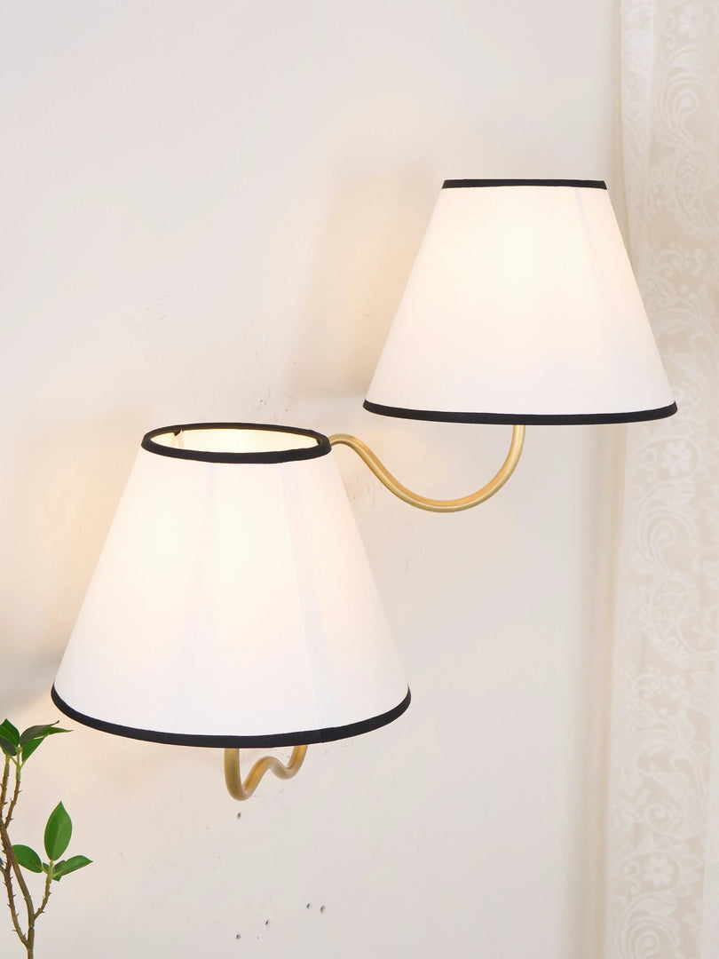 Lámpara de pared clásica contemporánea para interiores elegantes