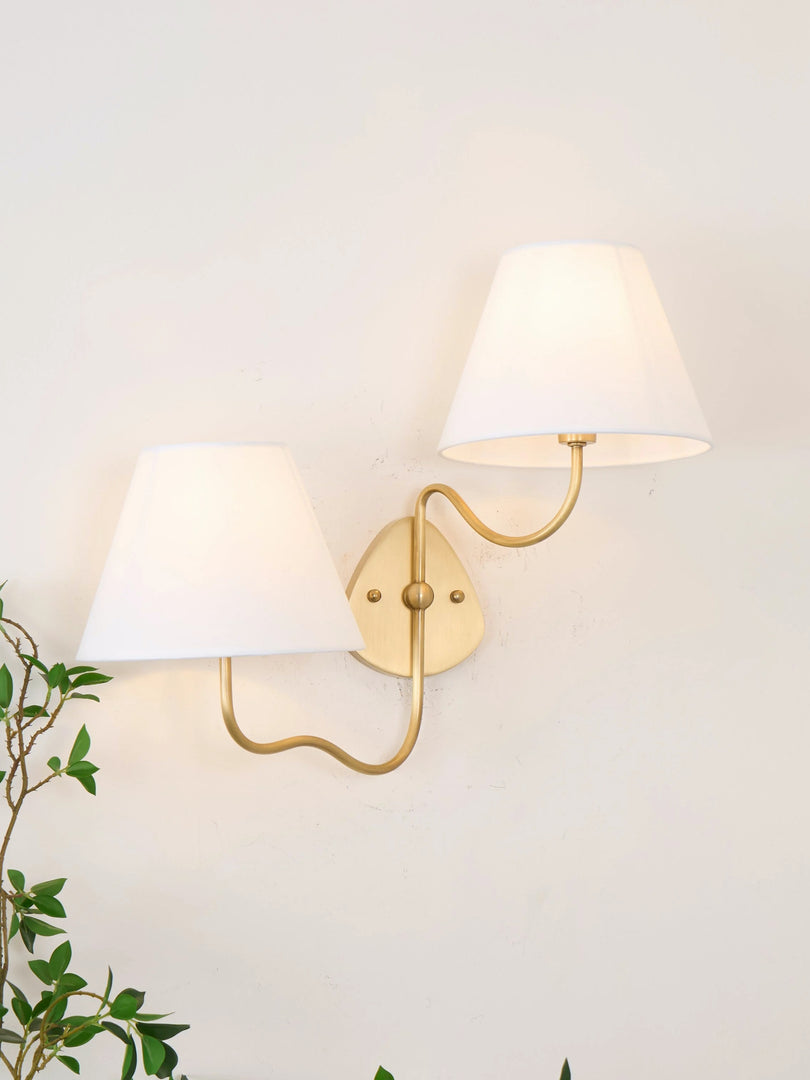 Lámpara de pared clásica contemporánea para interiores elegantes
