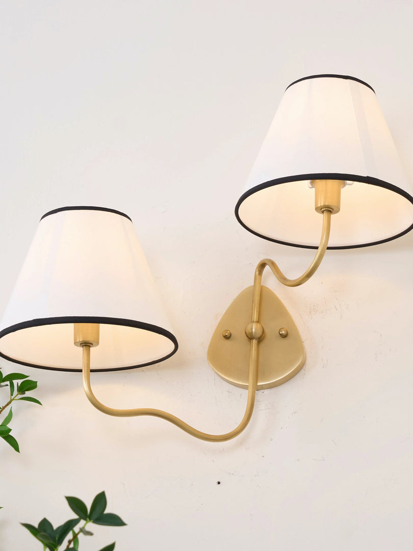 Lámpara de pared clásica contemporánea para interiores elegantes