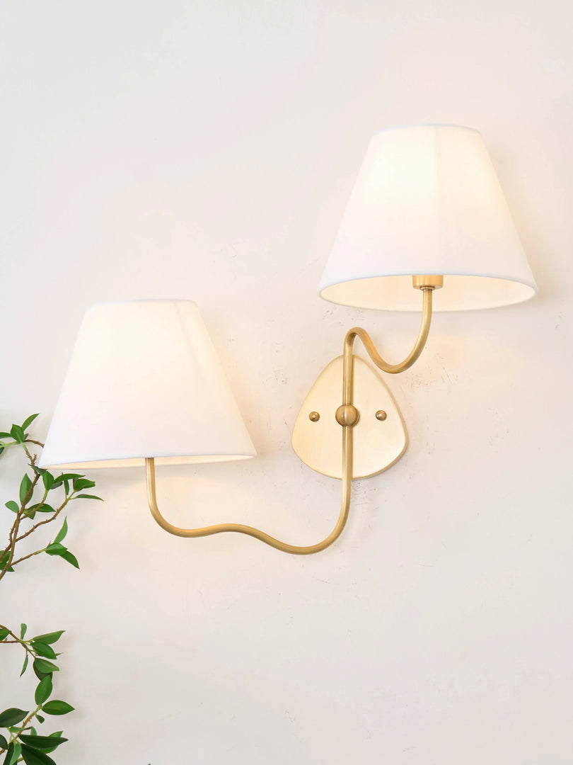 Lámpara de pared clásica contemporánea para interiores elegantes