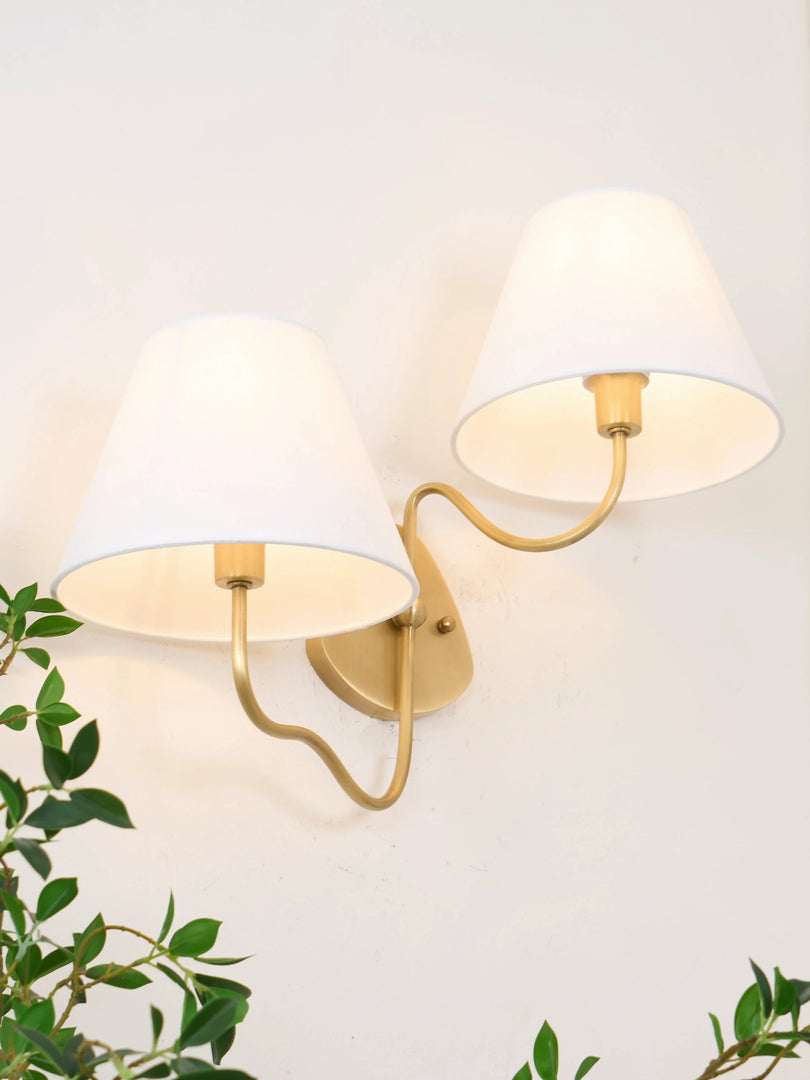 Lámpara de pared clásica contemporánea para interiores elegantes