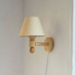 Charger l'image dans la visionneuse de galerie, Wood-Arm Contrast Fabric Wall Sconce product view 13