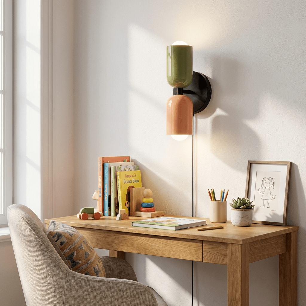 Couleur Double Up-and-Down Plug-In Wall Light - product image 2