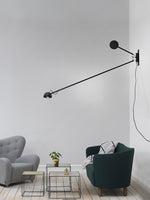 Load image into Gallery viewer, Long-Arm Counterbalance LED Wall Lamp - product view 4