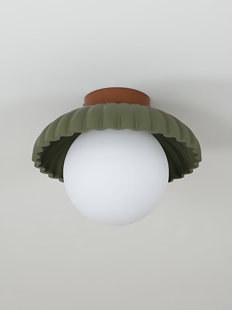 Cream Style Resin Alien Ceiling Light