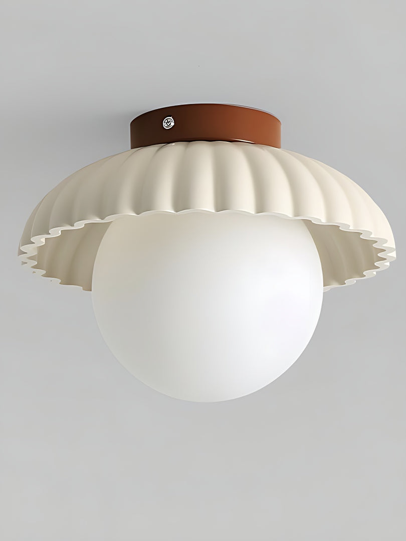 Cream Style Resin Alien Ceiling Light