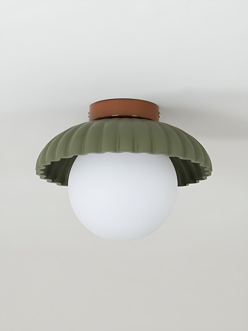 Cream Style Resin Alien Ceiling Light