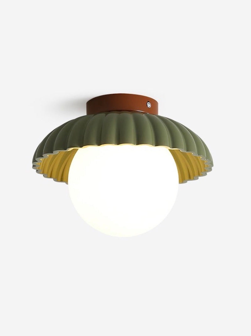 Cream Style Resin Alien Ceiling Light