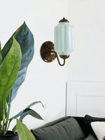 Load image into Gallery viewer, Vintage Milk Glass Sconce Bedside Hallway Eloise Wall Sconce
