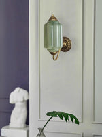 Load image into Gallery viewer, Vintage Milk Glass Sconce Bedside Hallway Eloise Wall Sconce
