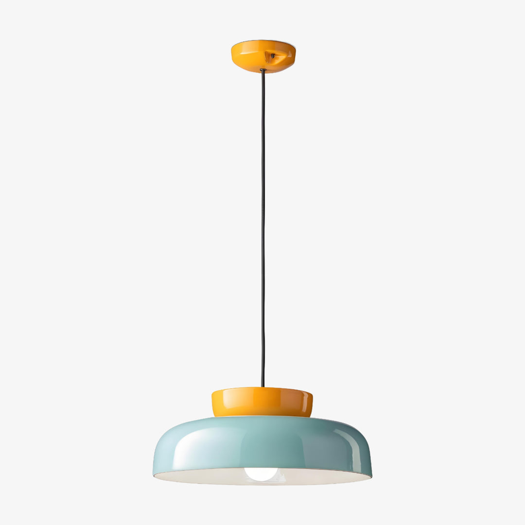 Fiesta Ceramic Bowl Pendant Light - New Modern Colorful Kitchen Lighting