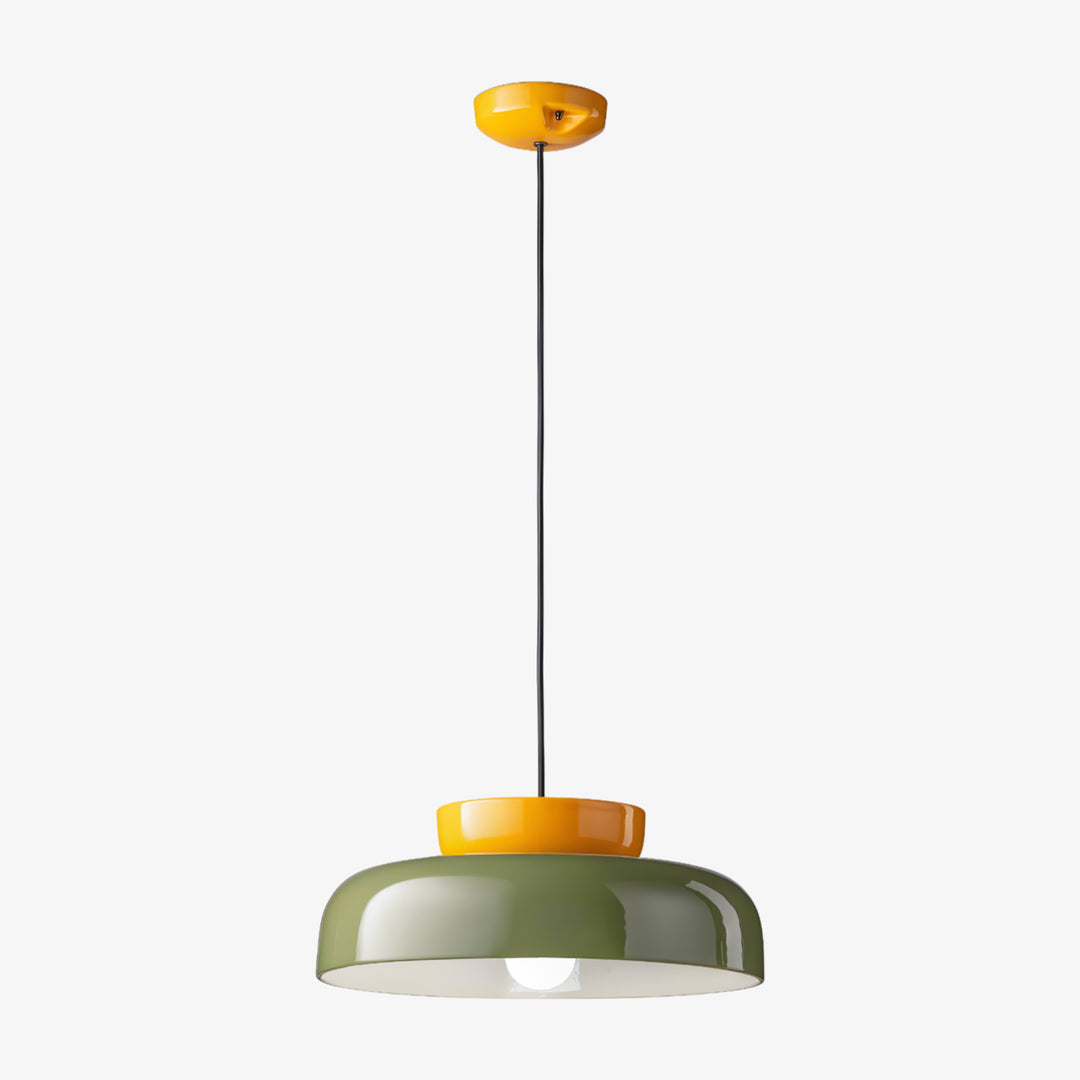 Fiesta Ceramic Bowl Pendant Light - New Modern Colorful Kitchen Lighting