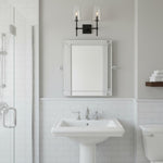 Load image into Gallery viewer, Derlina Clear Glass Sconce - Elegant Single To Triple Vanity Sconce