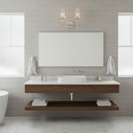 Load image into Gallery viewer, Derlina Clear Glass Sconce - Elegant Single To Triple Vanity Sconce