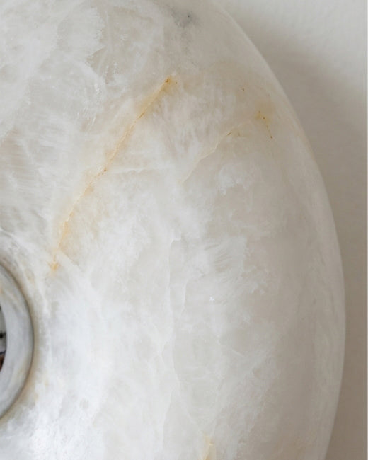 Ring Alabaster Plug-In Wall Sconce - product view 13