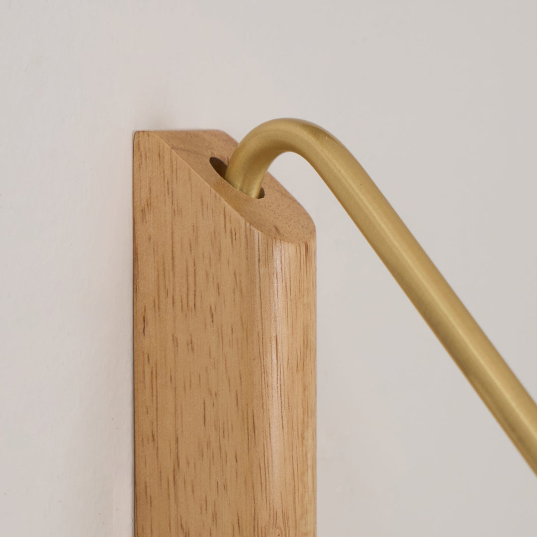 Pleated Shade Swing-Arm Plug-In Wall Lamp product view