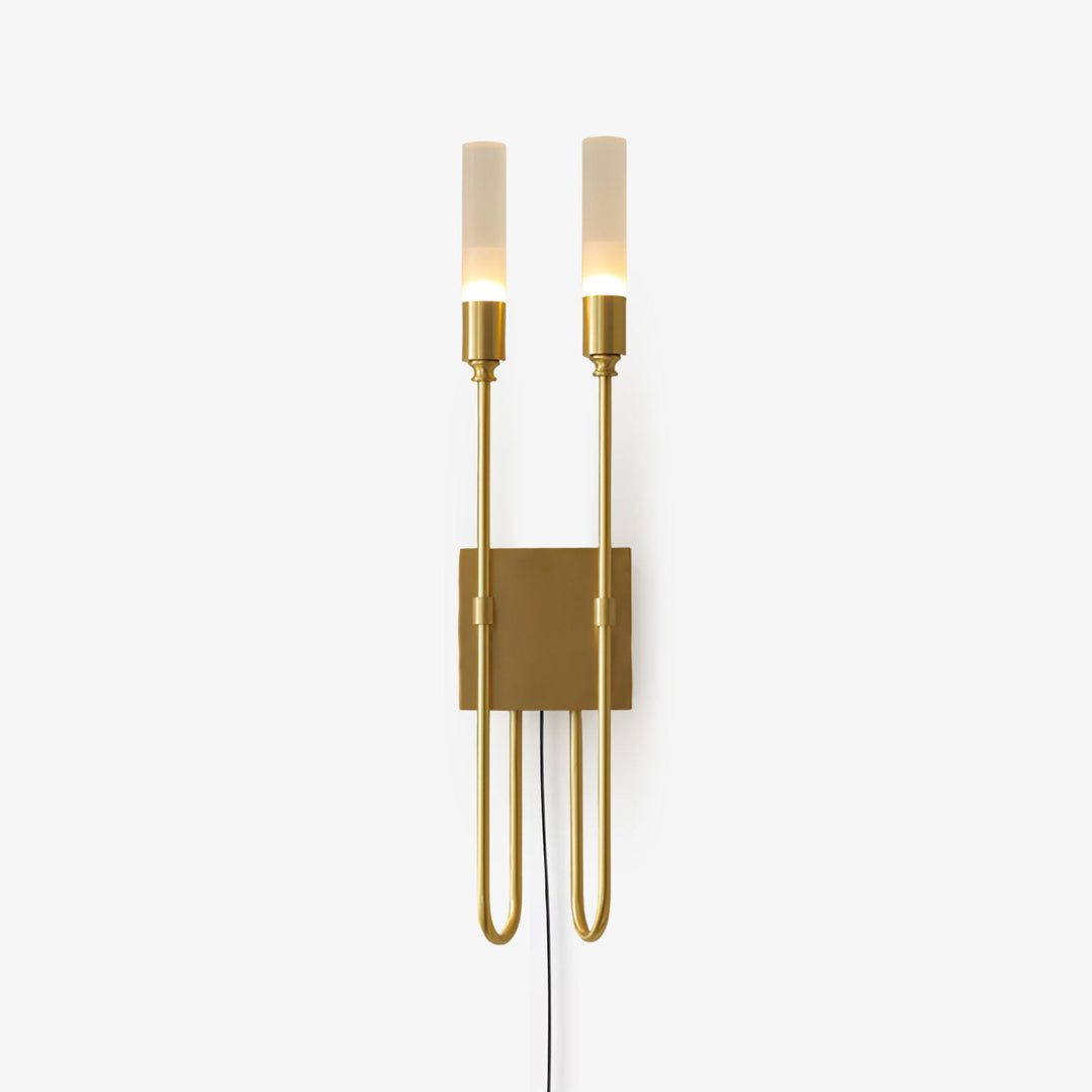 Double Arrow Acrylic Plug-In Wall Light - product image 1