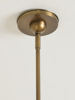 Charger l&#39;image dans la visionneuse de galerie, Suspension moderne en tissu - Abat-jour tambour conique pour une lueur douce
