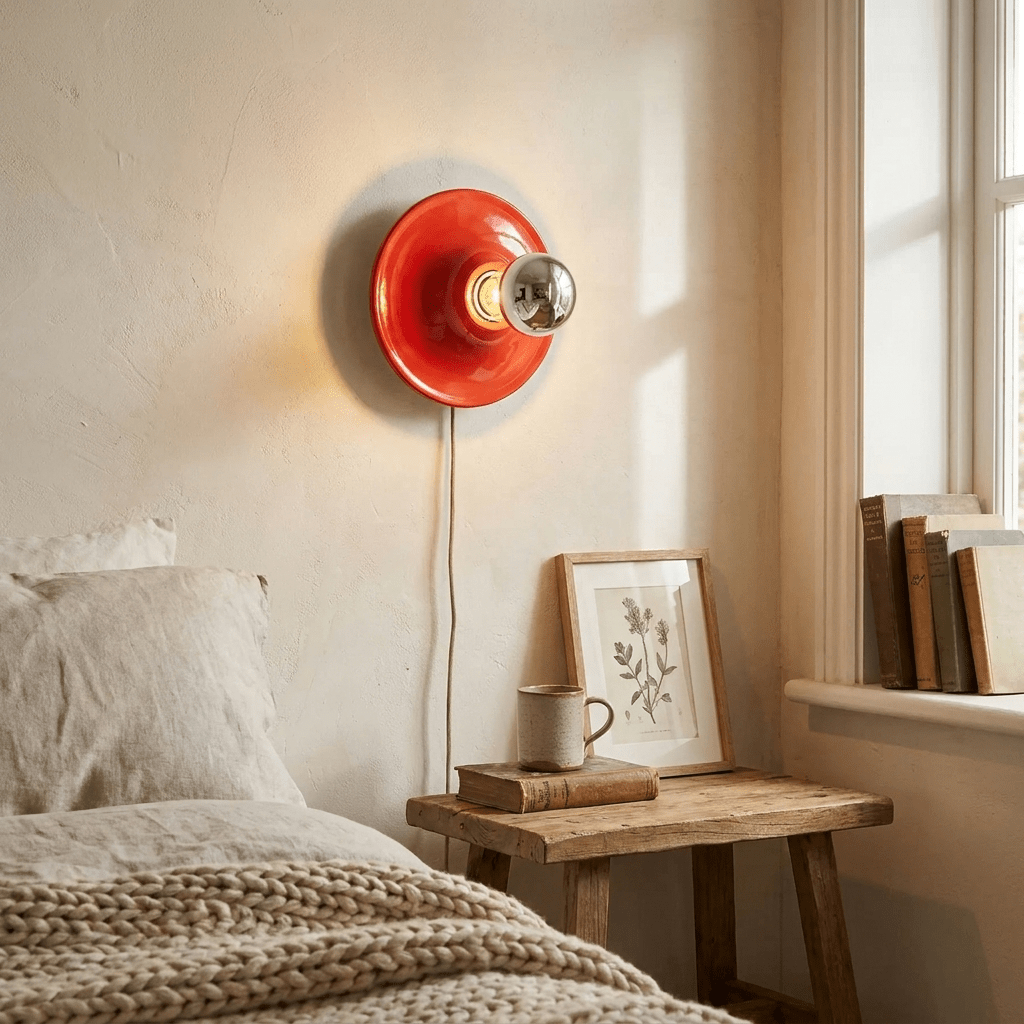 Eclipta Glass Plug-In Wall Light - product image 2