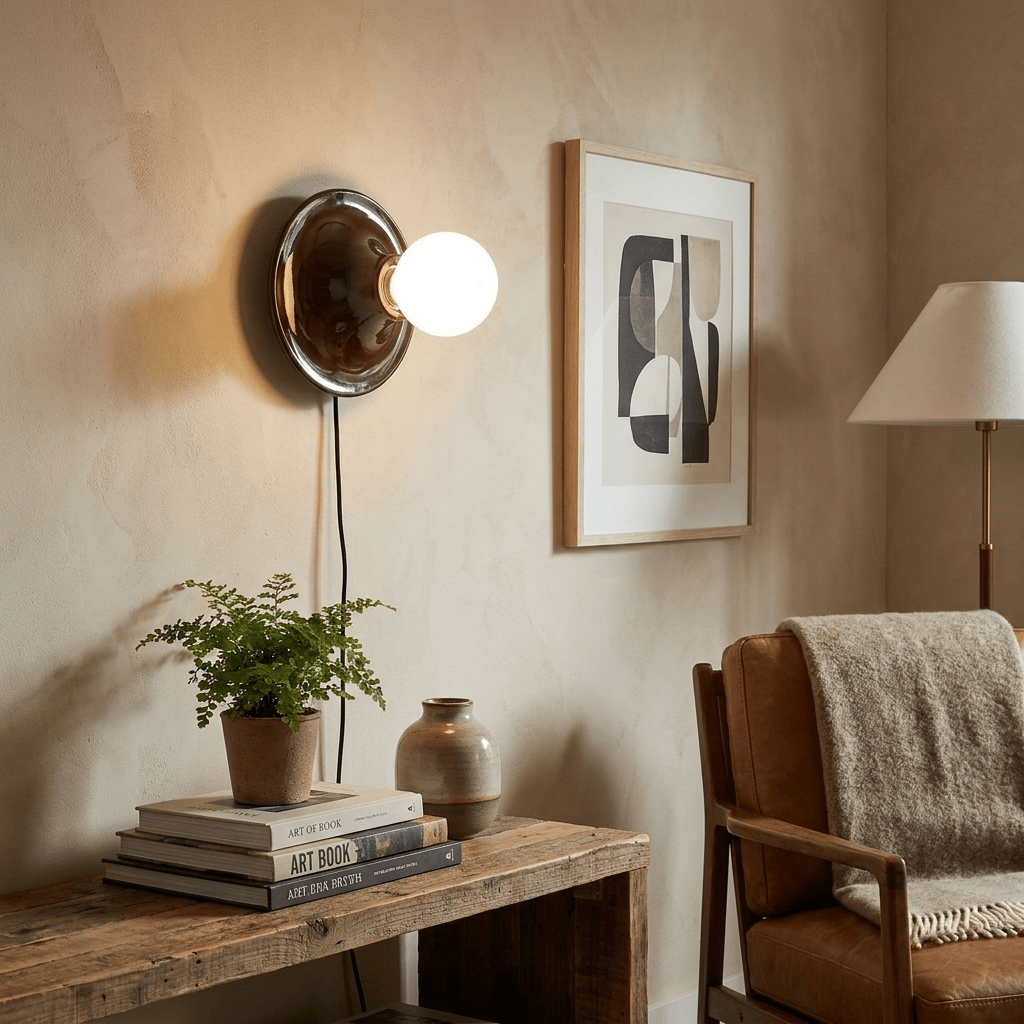 Eclipta Glass Plug-In Wall Light - product image 8