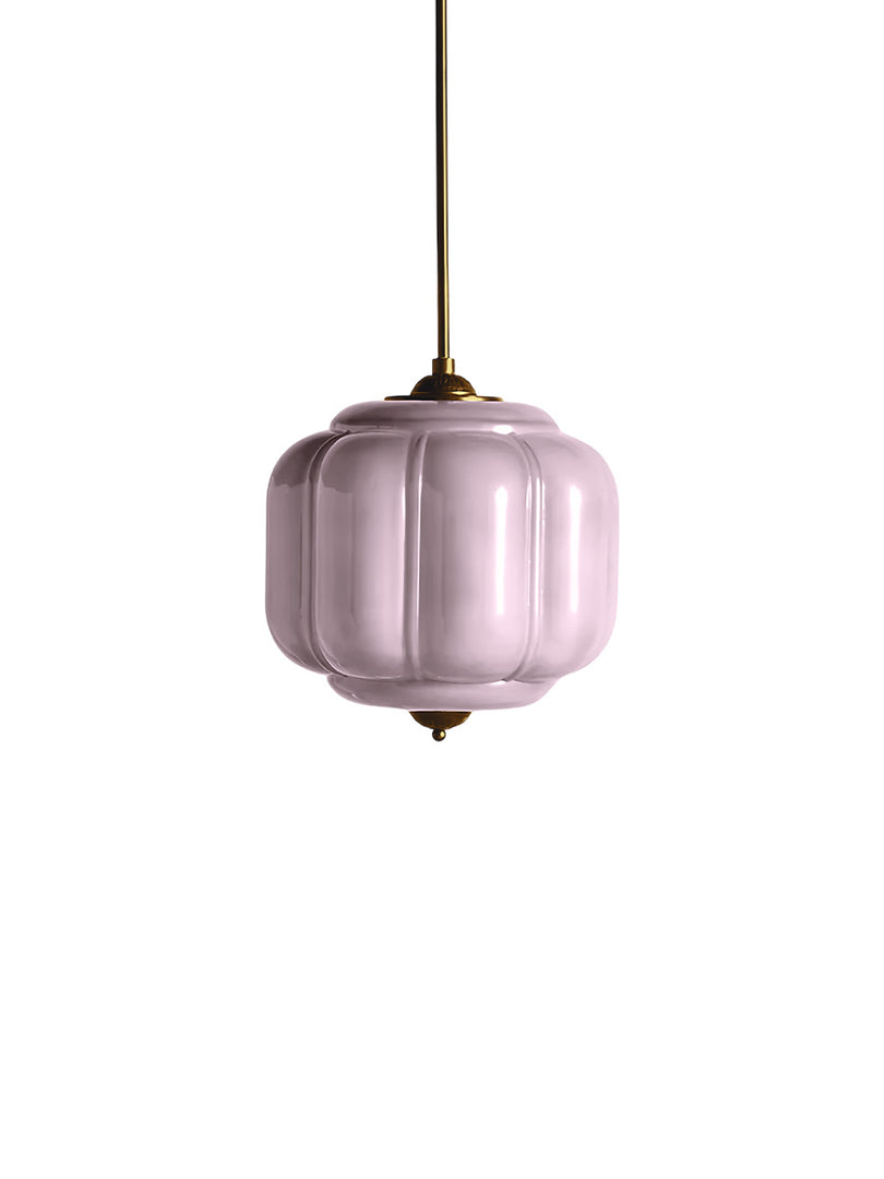 Amerikanisches Vintage Cream Glass Shade Shaped Eloise Kronleuchter