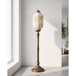 Load image into Gallery viewer, Eloise Scallop Alabaster Floor Lamp