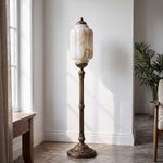 Load image into Gallery viewer, Eloise Scallop Alabaster Floor Lamp