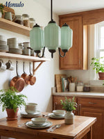 Charger l'image dans la visionneuse de galerie, Lustre Eloise – Lustre en verre laiteux au fini vintage