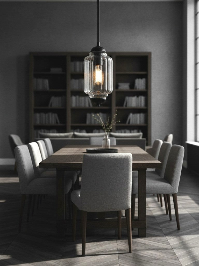 Vintage Glass Eloise Pendant Lamp