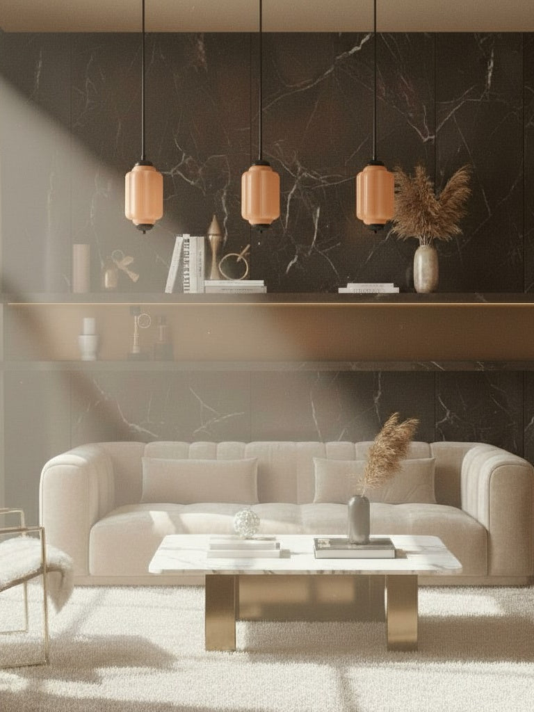 Vintage Glass Eloise Pendant Lamp