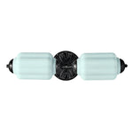 Load image into Gallery viewer, American Vintage Glass Lantern Shaped Horizontal Eloise Wall Sconce
