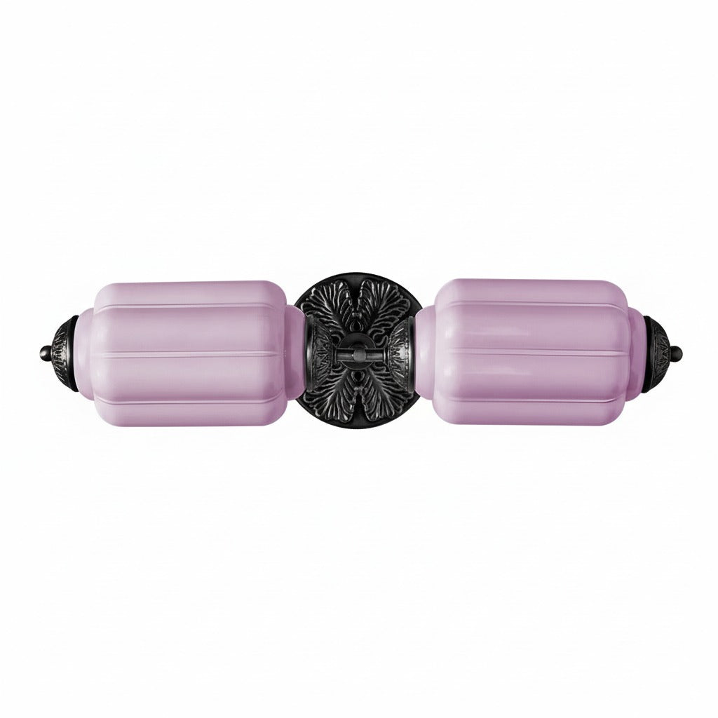 American Vintage Glas Laterne Geformt Horizontal Eloise Wandlampe