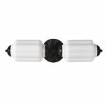 Load image into Gallery viewer, American Vintage Glass Lantern Shaped Horizontal Eloise Wall Sconce
