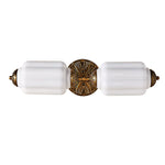Load image into Gallery viewer, American Vintage Glass Lantern Shaped Horizontal Eloise Wall Sconce
