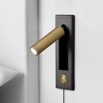 Load image into Gallery viewer, Adjustable Bedside Reading Plug-In Wall Light - product image 14