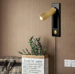 Load image into Gallery viewer, Adjustable Bedside Reading Plug-In Wall Light - product image 3