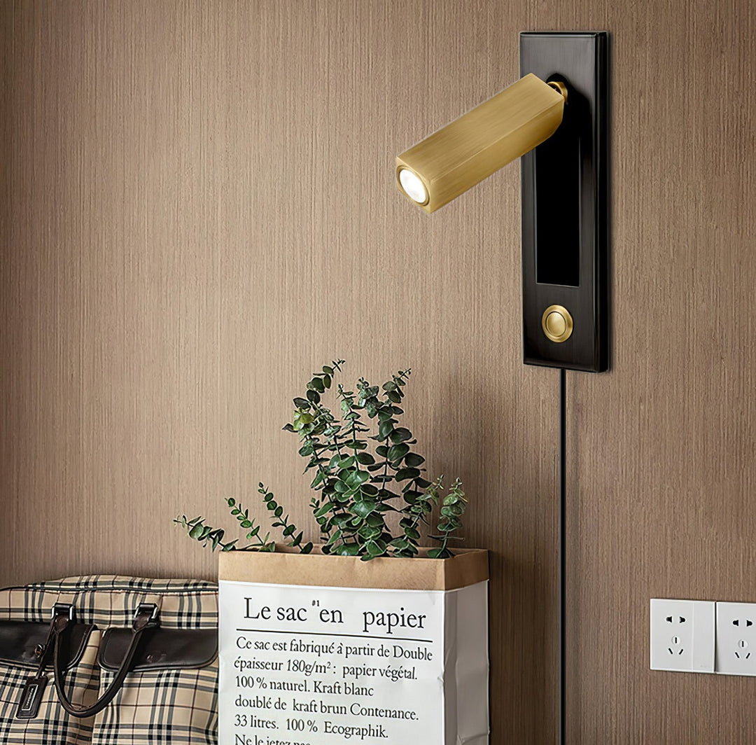 Adjustable Bedside Reading Plug-In Wall Light - product image 3
