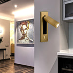 Load image into Gallery viewer, Adjustable Bedside Reading Plug-In Wall Light - product image 20