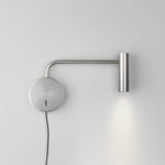 Load image into Gallery viewer, Slim Metal Disc Plug-In Wall Light - product image 10